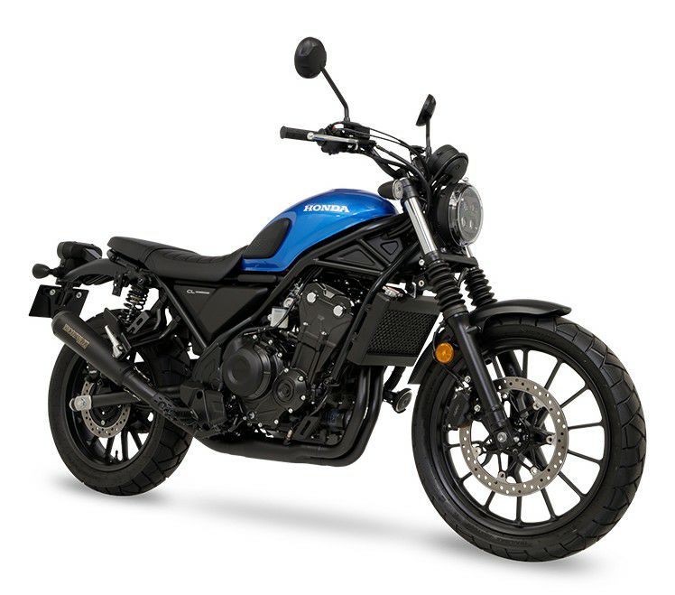 CL250 MC57用 モリワキフルエキゾーストマフラー(つや消しブラック) CL250 MC57用 モリワキフルエキゾーストマフラー(つや消し