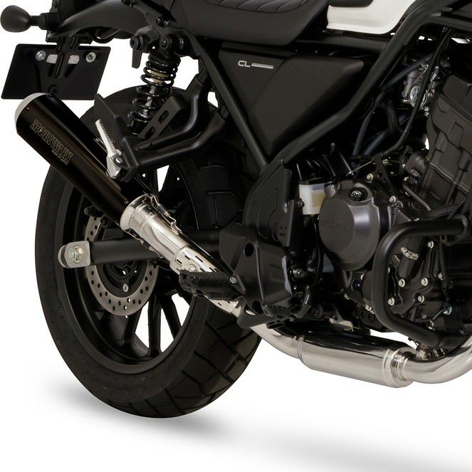 ホンダ CL250 フルエキゾーストマフラー SHORT MEGAPHONE BP-χ 