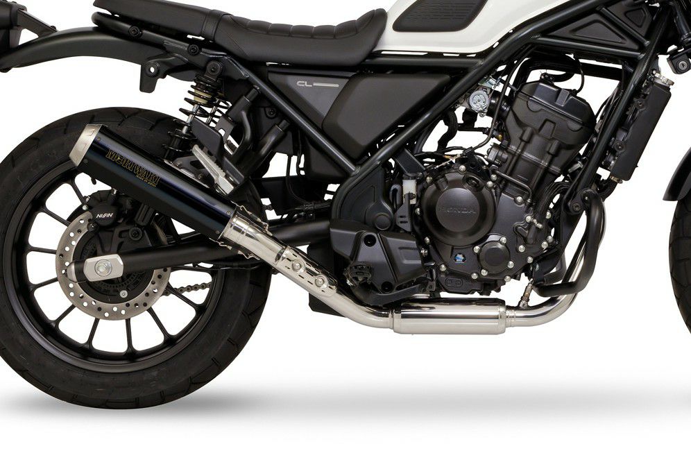 ホンダ CL250 フルエキゾーストマフラー SHORT MEGAPHONE BP-χ 