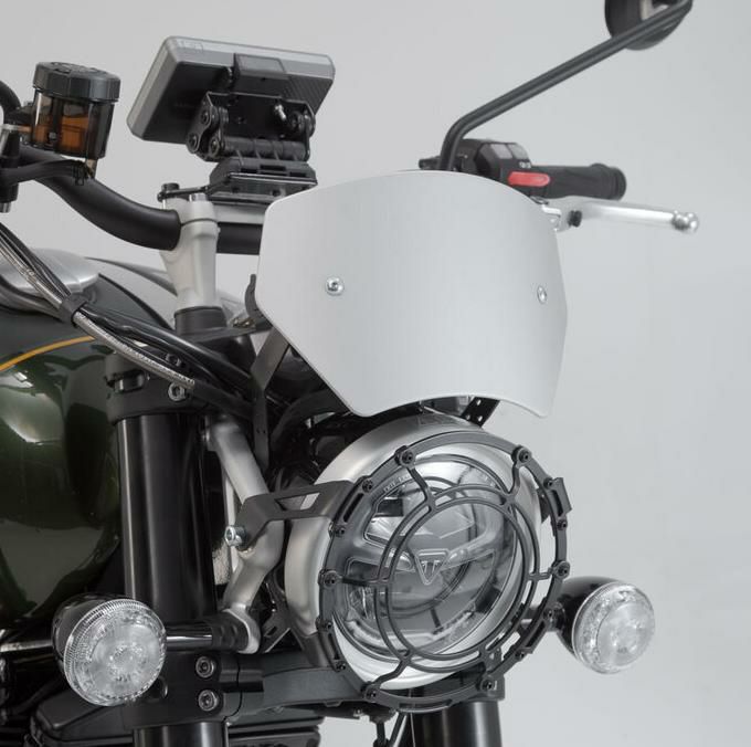 ストリートスクランブラー sw-motech スクリーン Sw-Motech Triumph Street Scrambler 900 (16-) silver
