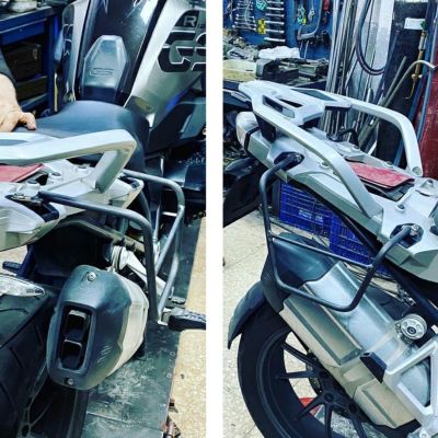 PUIG ツーリングスクリーン ダークスモーク BMW F750GS / F850GS 純正