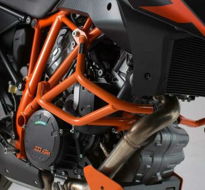 KTM 1290 Super DUKE/GT エンジンガード クラッシュバー オレンジ SW-MOTECH