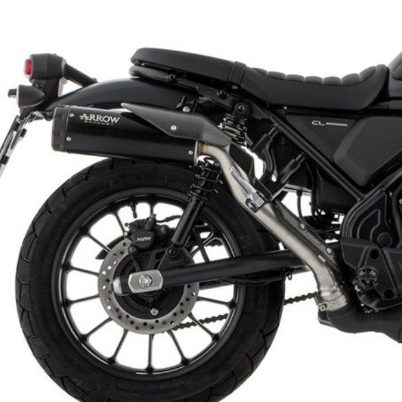 レトロ スクランブラー スリップオンエキゾースト めがけ ホンダ CL300 