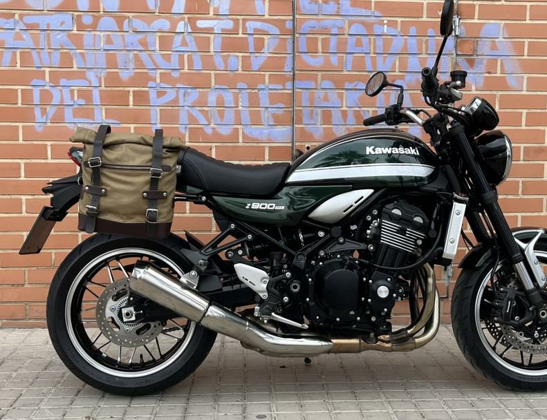 Z900RS サドルバッグ ステー ブラック 左右セット La Poderosa 