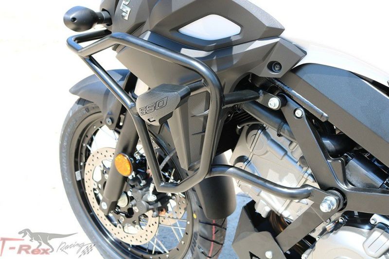 Vストローム650 エンジンガード T-Rex Racing | バイクカスタムパーツ