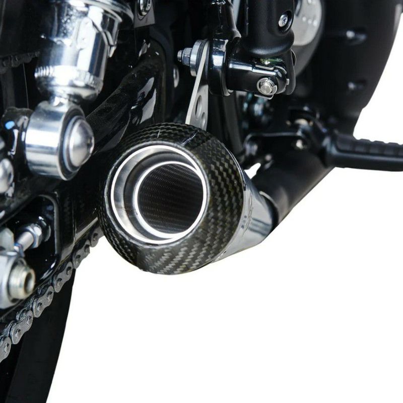 スピードツイン1200 ブリティッシュカスタムマフラー スラクストン/スピードツイン 1200 スリップオンマフラー GP