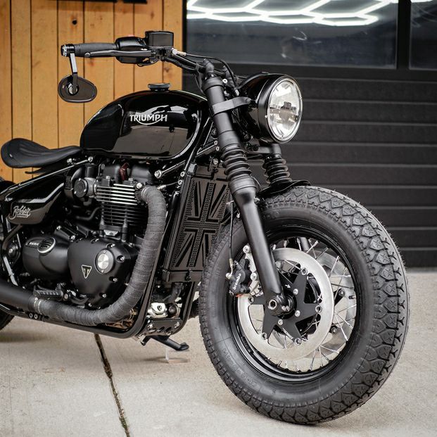 モートーン ラジエターガード ユニオンジャック Bonneville