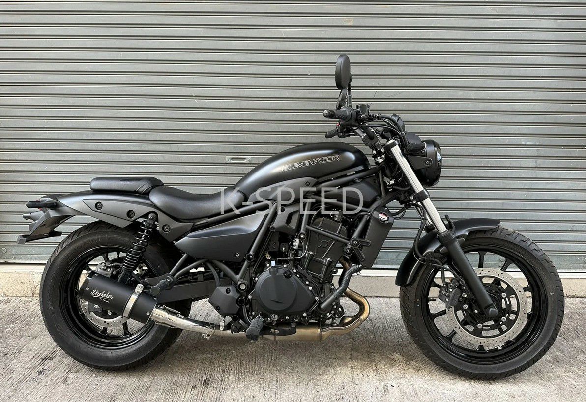 カワサキ エリミネーター スリップオンマフラー ブラック K-SPEED 