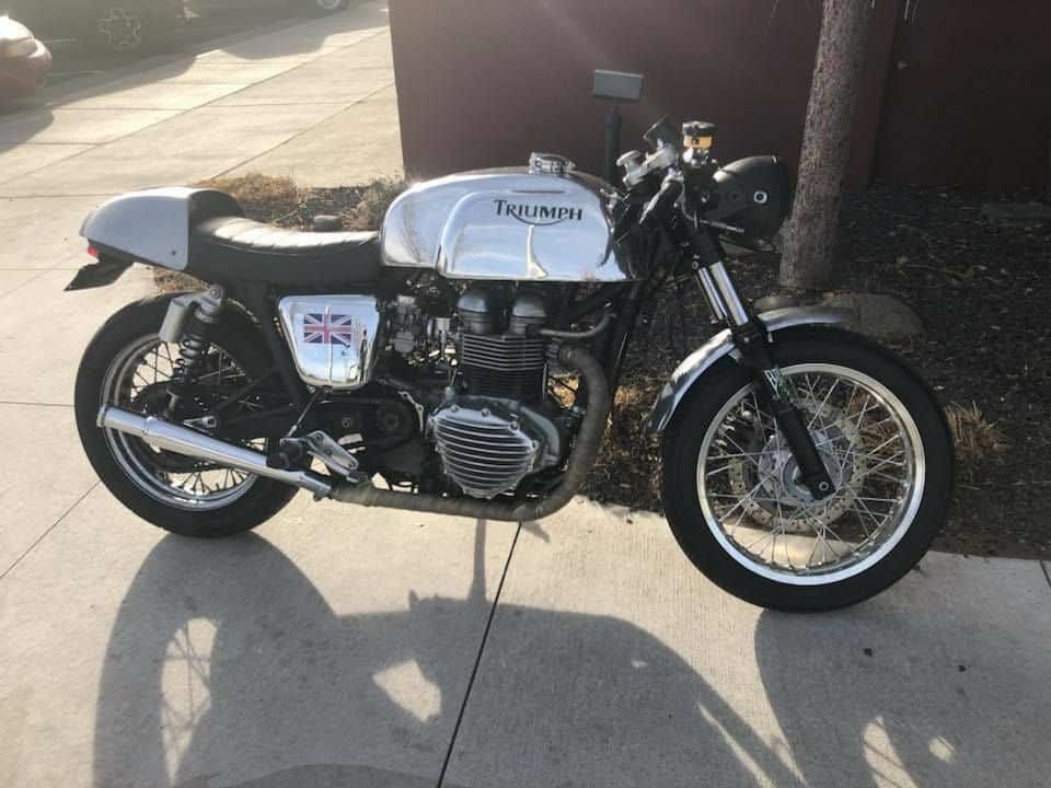 空冷ボンネビル T100 スクランブラー スラクストン 2009～2015 FI車用 