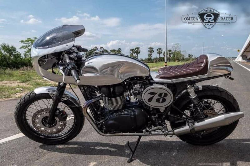 空冷ボンネビル用 メーカー:オメガレーサー JPビンテージタックロールシート 空冷ボンネビル用 メーカー:オメガレーサー JPビンテージタックロール