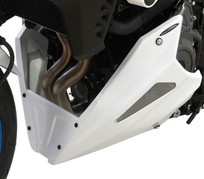 GSX-8S アンダーカウル マットブラック/シルバーメッシュ POWERBRONZE