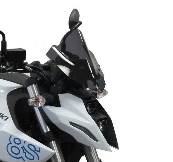 GSX-8S ミドルスクリーン 270mm ダークスモーク POWERBRONZE