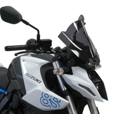 GSX-8S ロングスクリーン 320ｍｍ ダークスモーク POWERBRONZE