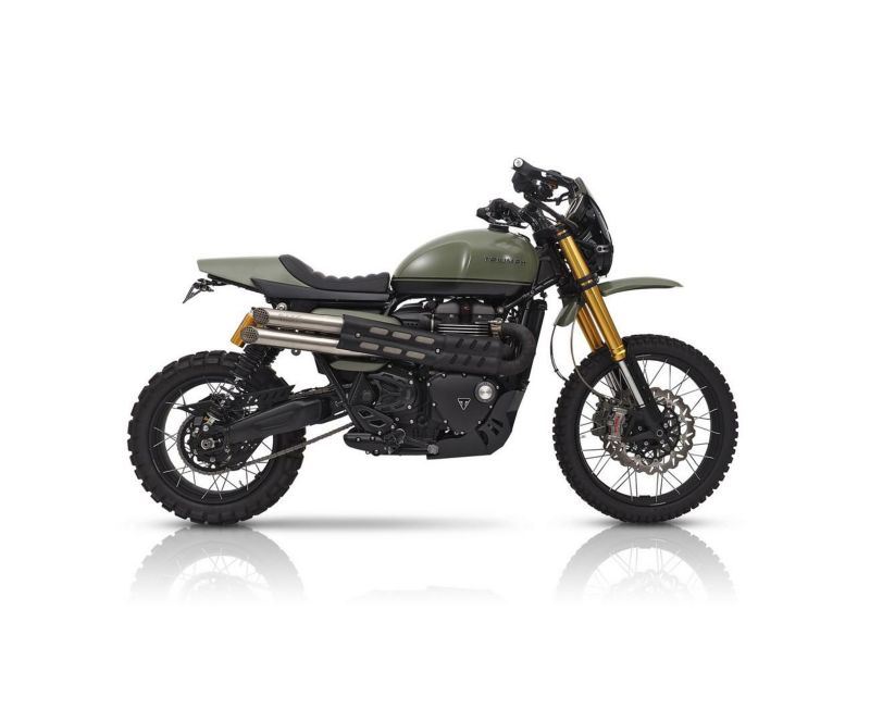 トライアンフ スクランブラー1200 21-23 モハーベ スリップオンマフラー RAISCH | バイクカスタムパーツ専門店 モトパーツ(MOTO  PARTS)