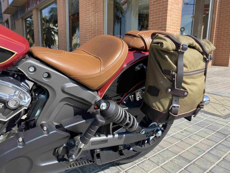 インディアン スカウト サドルバッグ ステー クローム 左右セット La 