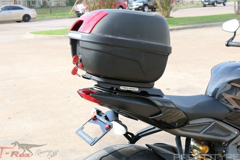 ストリートトリプル RS ラゲッジラック with GIVI トップケース ストリートトリプル RS ラゲッジラック with GIVI トップケース