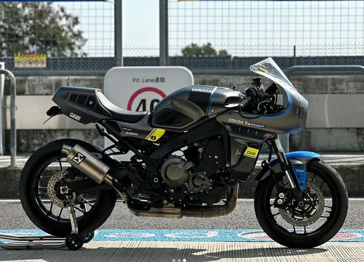 ヤマハ XSR900 C-S フロントカウル/シートカバー/トリプルクランプカバー セット ブルー HooBue