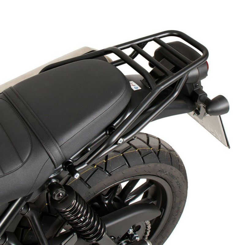 ホンダ CL250/CL500 リアラック ブラック ヘプコ＆ベッカー | バイクカスタムパーツ専門店 モトパーツ(MOTO PARTS) MUBUKVKGPA B&amp;enelli BJ500 Leoncino用 ラゲッジラックバーアクセサリー バイク用 リアテール