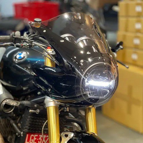 BMW RnineT 14- フロントカウル フェアリング ロケットカウル 未塗装 DKdesign | バイクカスタムパーツ専門店  モトパーツ(MOTO PARTS)