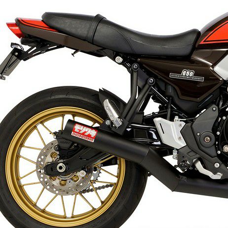Z650RS 22-23 フルエキゾーストマフラー ONE-PIECE BLACK モリワキ 