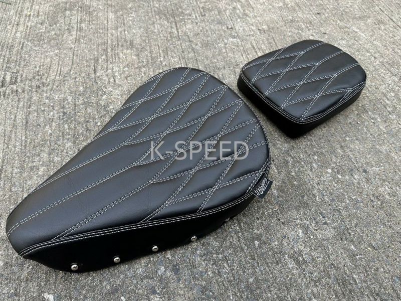 猿*郎様 バイクシート 黒 ブラック　スーパーカブ　ダイヤモンド キルティング 猿*郎様 バイクシート 黒 ブラック スーパーカブ ダイヤモンド