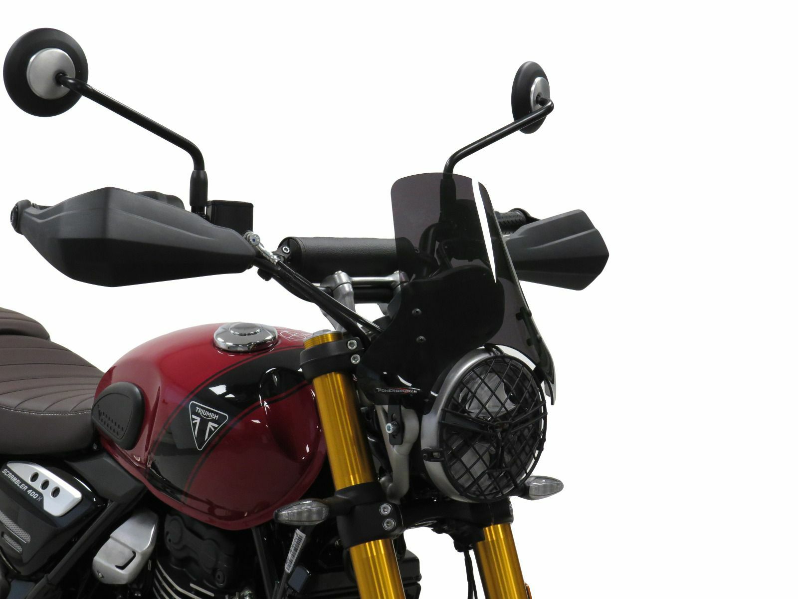 トライアンフ スピード400 スクランブラー400X スクリーン 
