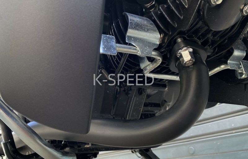 スーパーカブ C125 フルエキゾーストマフラー Diabolus ブラックエディション K-SPEED | バイクカスタムパーツ専門店  モトパーツ(MOTO PARTS)