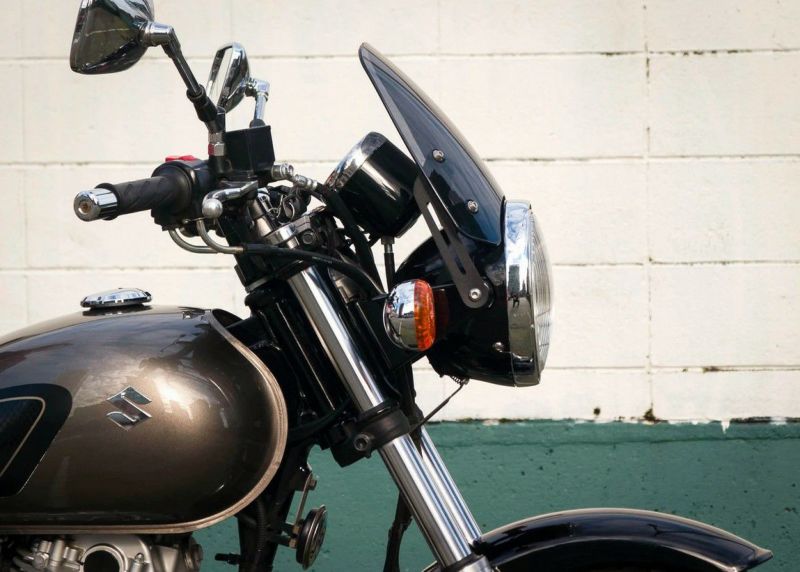 スズキ ST250 スクリーン クラシックS3 ダークスモーク DART FLYSCREEN