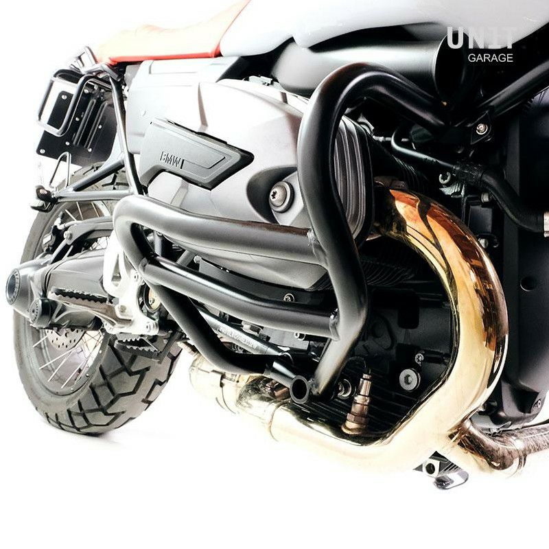 BMW RnineT シリーズ 17- エンジンガード ヘビーデューティー ブラック 