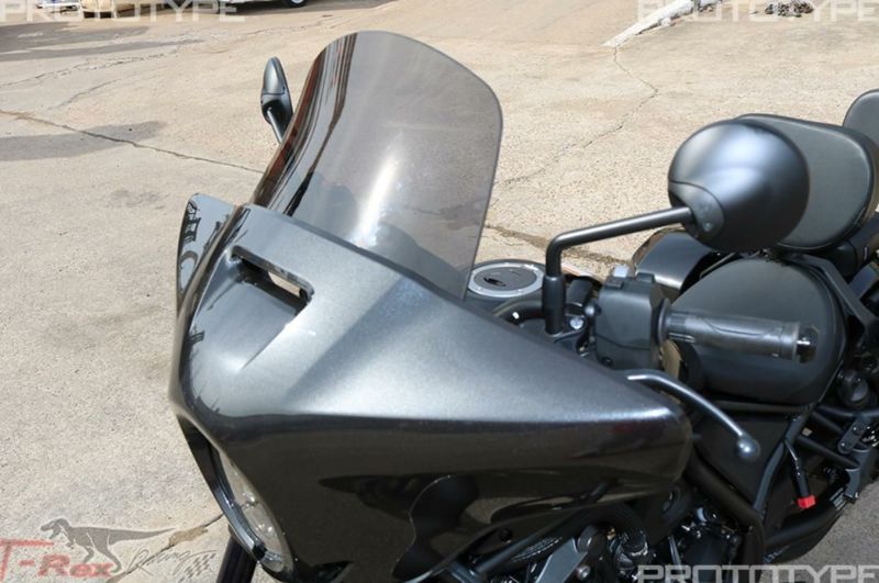 レブル 1100T ウインドシールド スクリーン T-REX レーシング