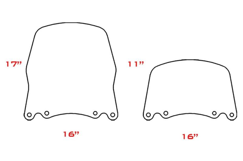 レブル 1100T ウインドシールド スクリーン T-REX レーシング