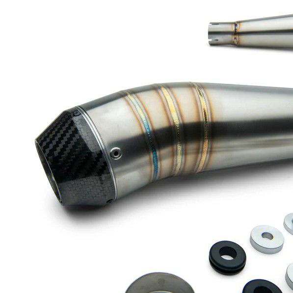 スラクストン/スピードツイン 1200 スリップオンマフラー GP カーボン