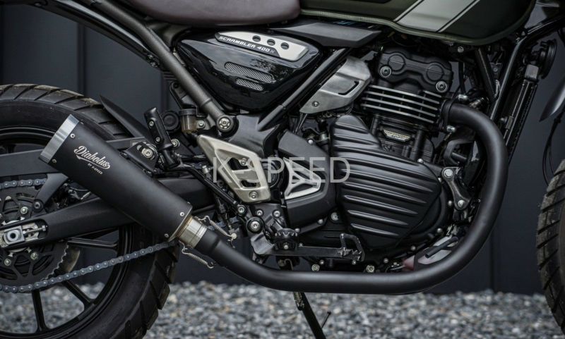 トライアンフ スクランブラー400X/スピード400 フルエキゾースト トライアンフ スクランブラー400X/スピード400 フルエキゾースト