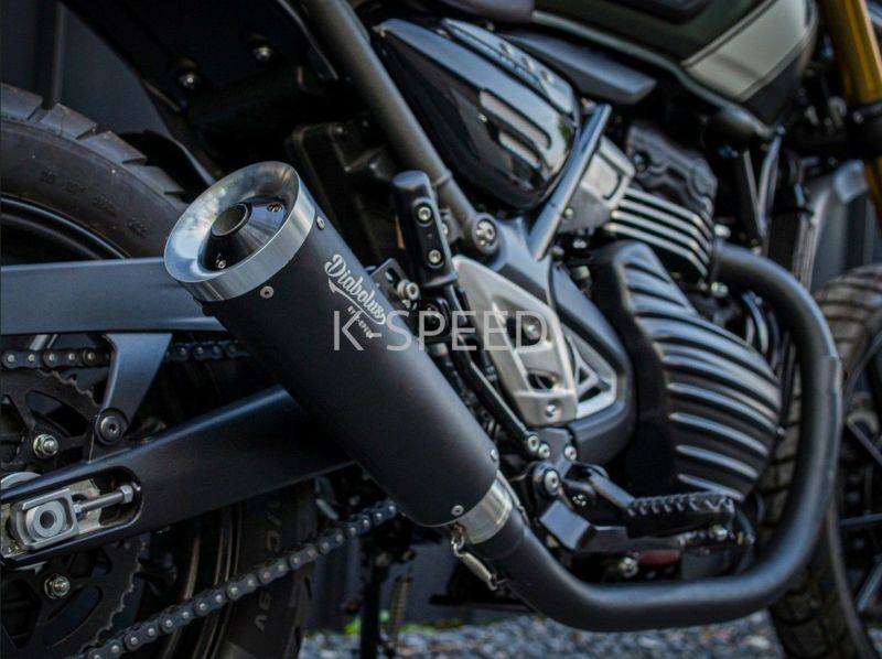 トライアンフ スクランブラー400X/スピード400 フルエキゾースト トライアンフ スクランブラー400X/スピード400 フルエキゾースト