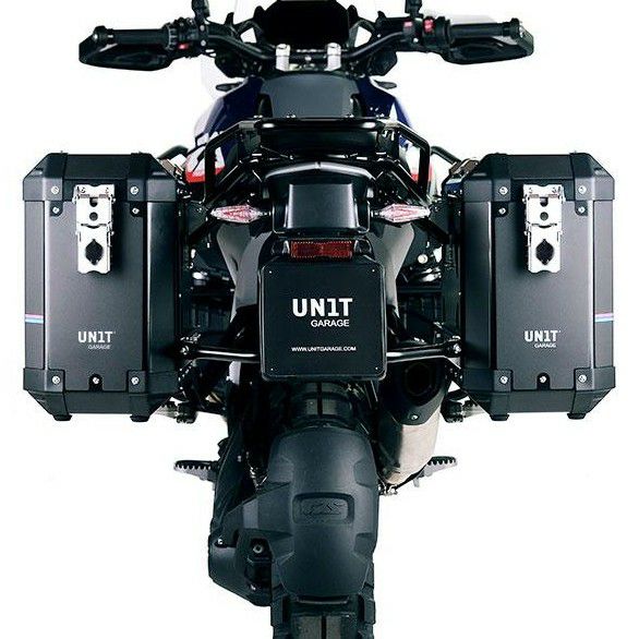 BMW R1300GS アルミサイドパニアケース ブラック 40L+40L + 