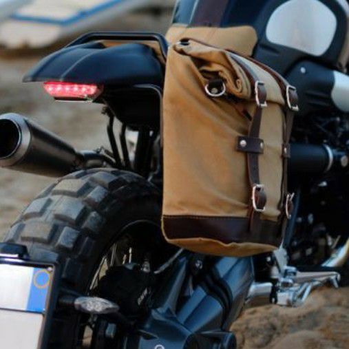 BMW RnineT シリーズ サイドバッグ キャンバス製 22L-30L + サブ 