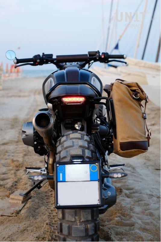 BMW RnineT シリーズ サイドバッグ キャンバス製 22L-30L + サブ