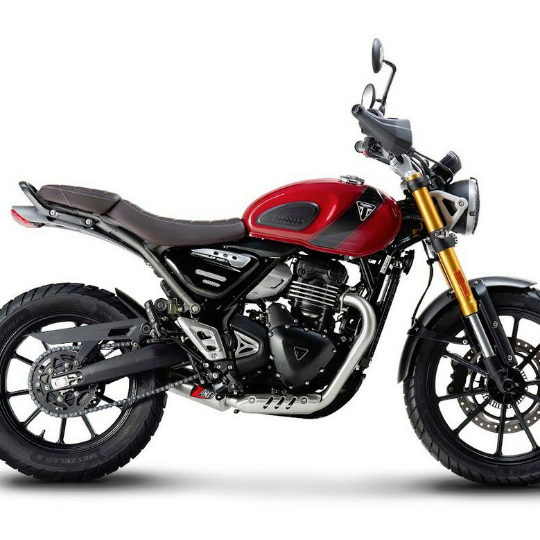 トライアンフ スクランブラー400X/スピード400 フルエキゾースト 