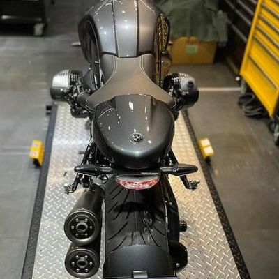 BMW RnineT シングルシートカバー/ハンプカバー エアロデザイン ミネラルグレー DKdesig