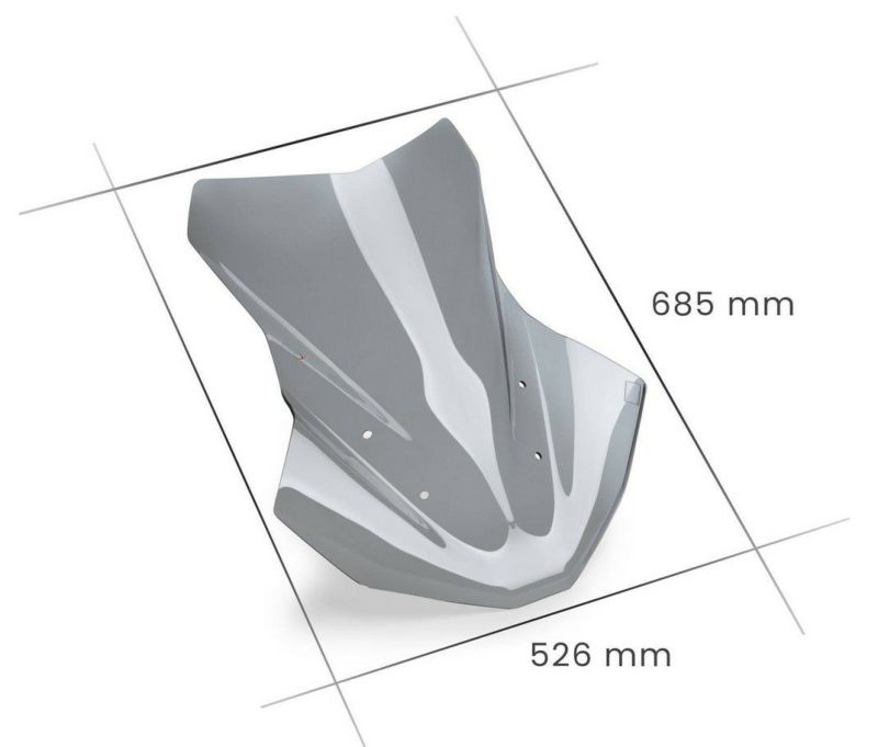 BMW R1300GS ツーリングスクリーン ダークスモーク Puig プーチ