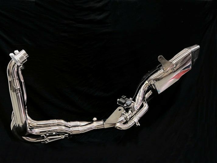 Z H2 20- ステルスEバルブ チタン フルエキゾーストマフラー Vandemon