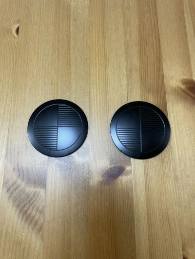 BMW RnineT S1000 F900 R1250 K1300等 タンク エンブレム 70mm C-アイコンブラック EX-MOTORCYCLE