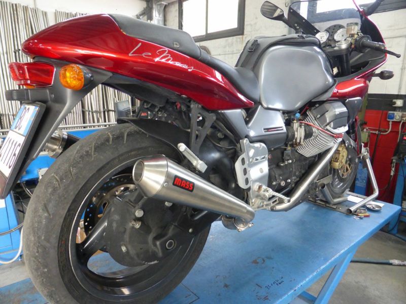 MOTO GUZZI(モトグッチ) V11スポルト/ルマン Tromb ステンレス スリップオンマフラー MASS Exhaust |  バイクカスタムパーツ専門店 モトパーツ(MOTO PARTS)