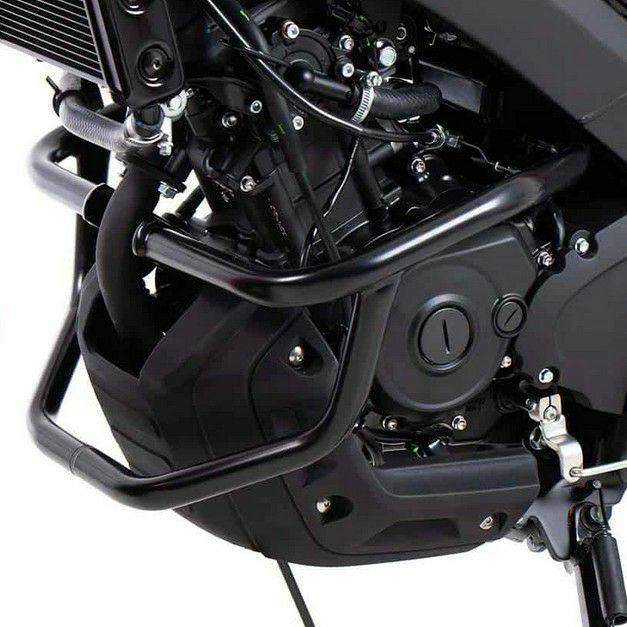 ヤマハ XSR125/155 エンジンガード ブラック ヘプコ＆ベッカー | バイクカスタムパーツ専門店 モトパーツ(MOTO PARTS)