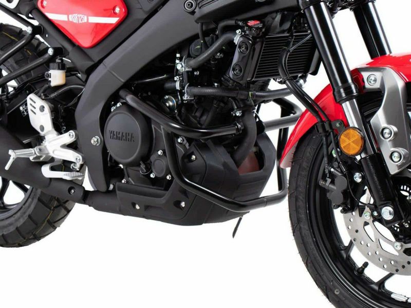 ヤマハ XSR125/155 エンジンガード ブラック ヘプコ＆ベッカー | バイクカスタムパーツ専門店 モトパーツ(MOTO PARTS)