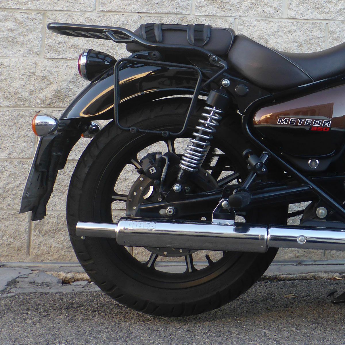 ロイヤルエンフィールド メテオ350 ステンレス スリップオンマフラー 
