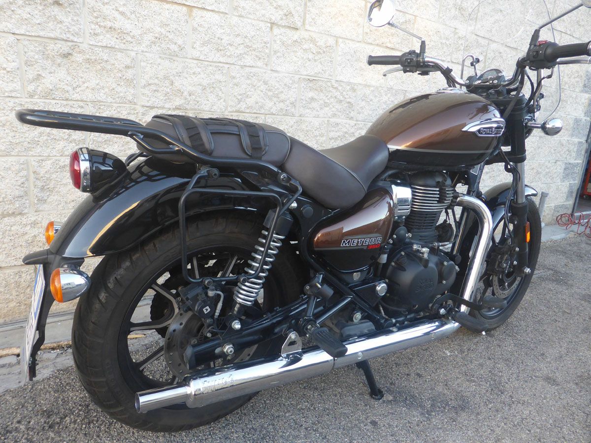 ロイヤルエンフィールド メテオ350 ステンレス スリップオンマフラー 
