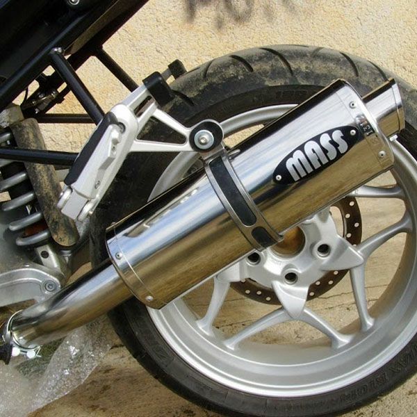 BMW R1200R RS SHARK いやがら スリップオンマフラー