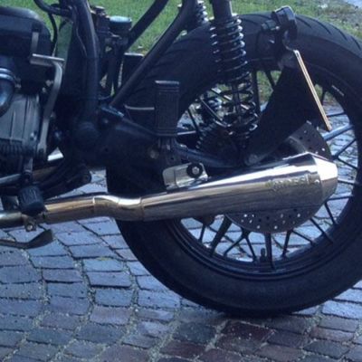 BMW R80/R100 ステンレス スリップオンマフラー ポリッシュ MASS BMW R80/R100 ステンレス スリップオンマフラー ポリッシュ MASS