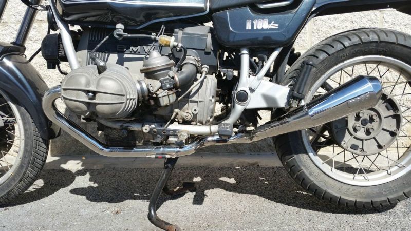 BMW R80/R100ミスティーク Tromb ステンレス 2in1 フル